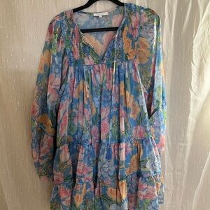 Floral Long Sleeve Dress